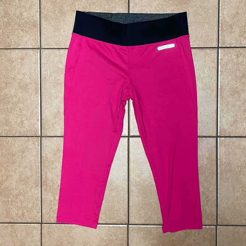 ASICS Size Large Capri Workout Pants
